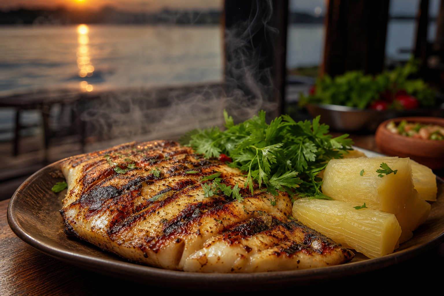 Surubí a la Parrilla